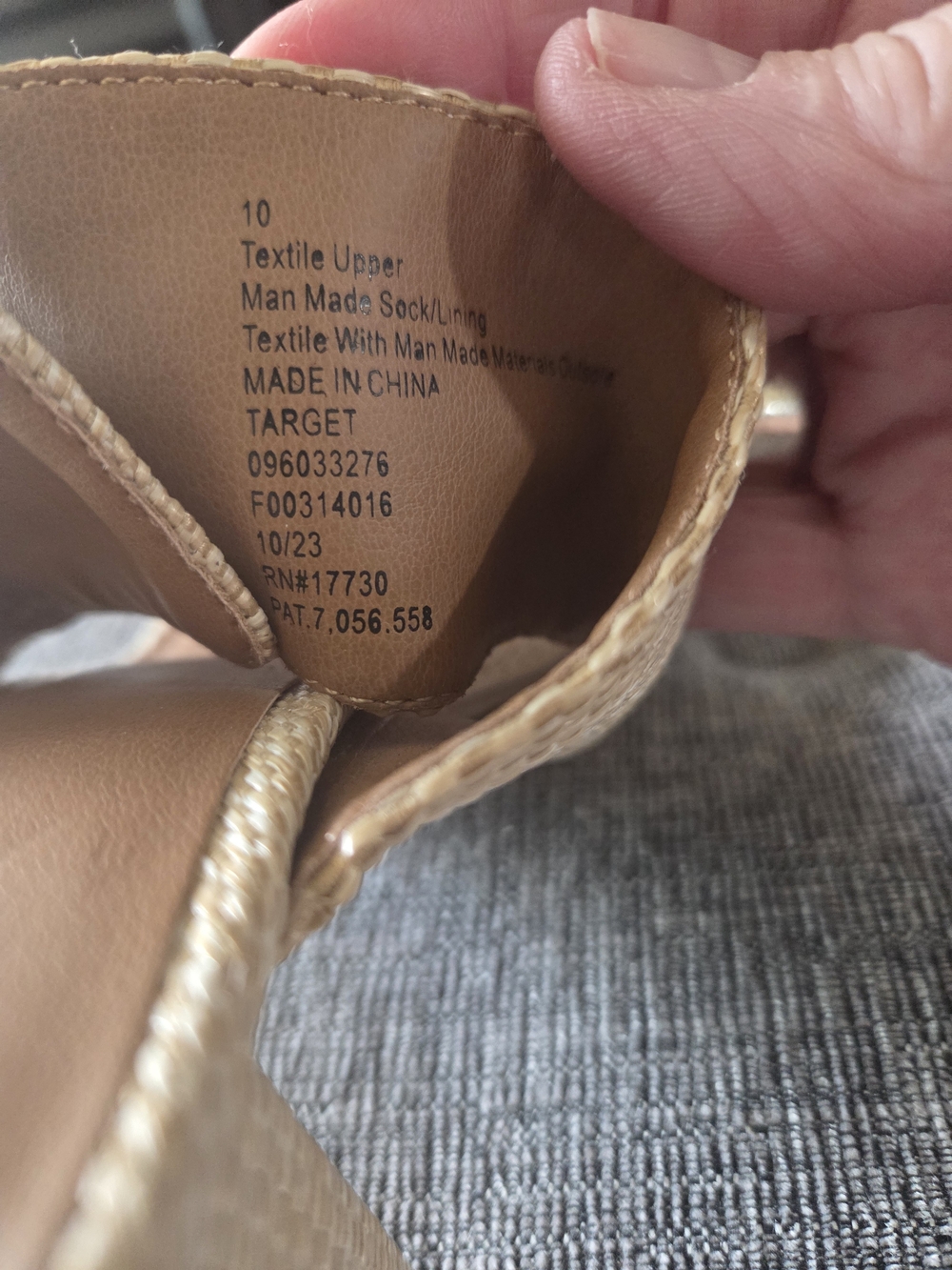 Universal Thread Womens Bristol Mule Heels Beige (Tan) Size 10 - Picture 4 of 10